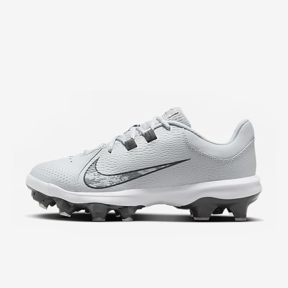 Grey softball cleats clearance